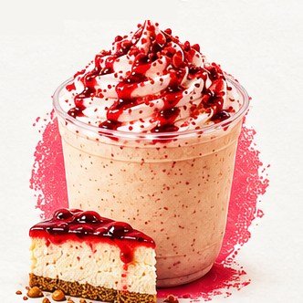 Frappé de cheesecake